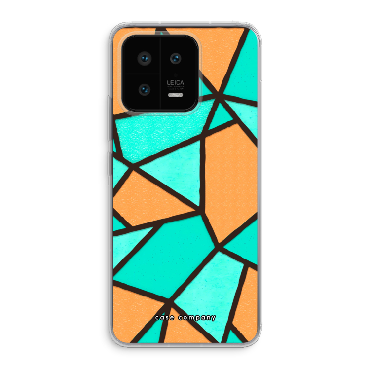 Stained glass - Orange