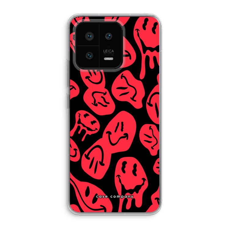Melting Smiley - Red