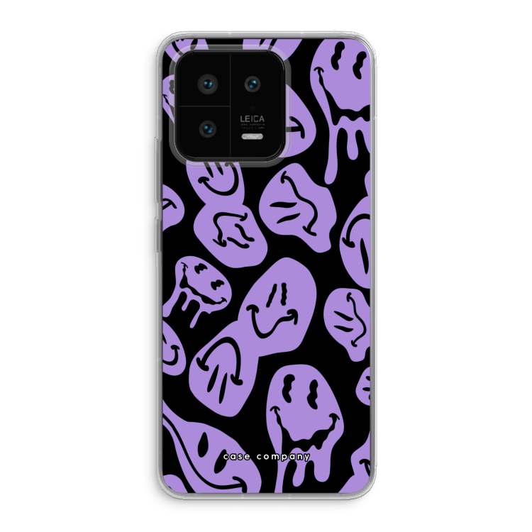 Melting Smiley - Purple