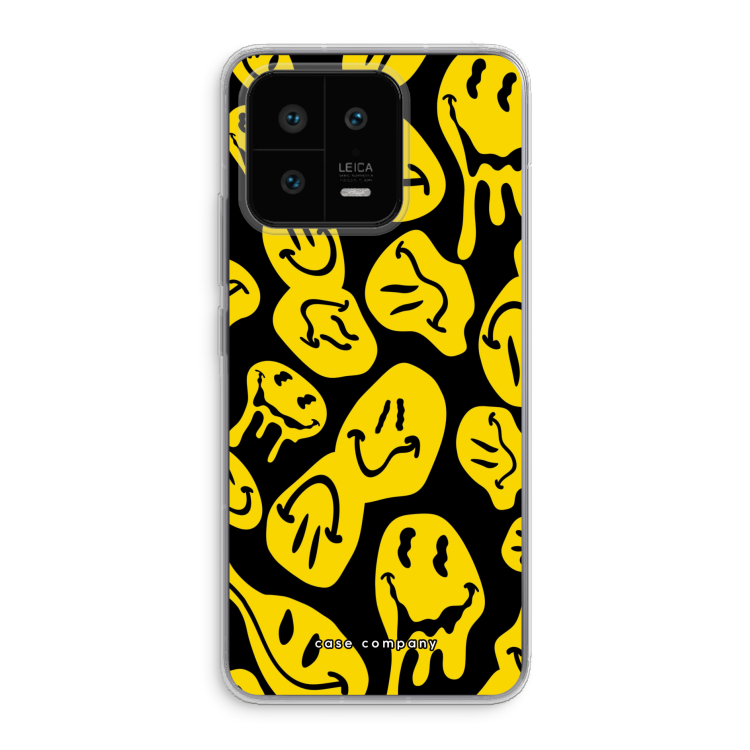 Melting smiley - Yellow