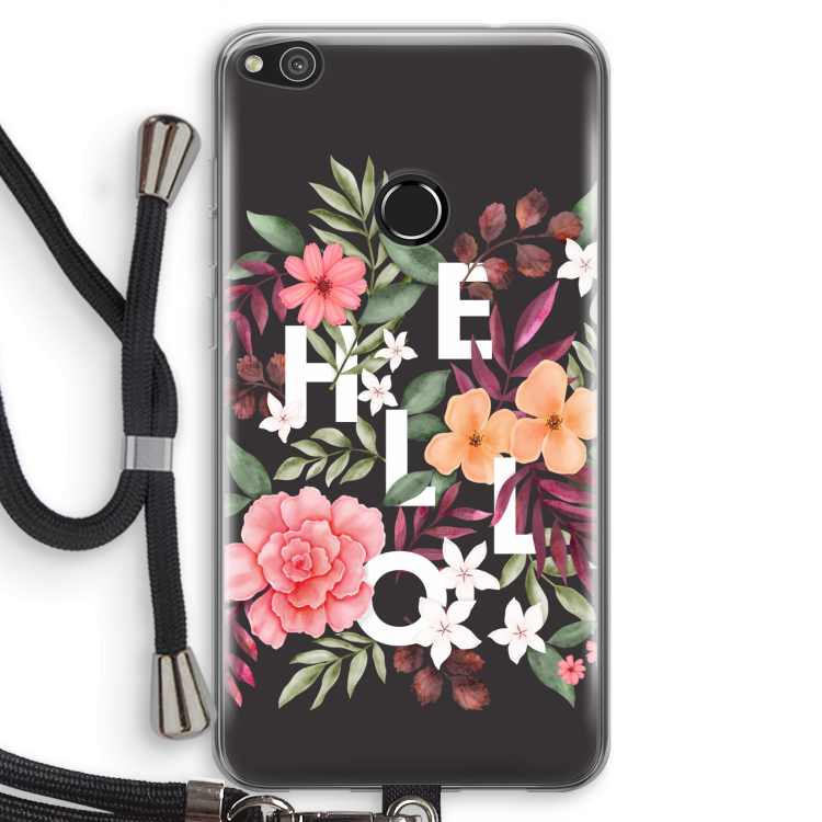 Hello in flowers