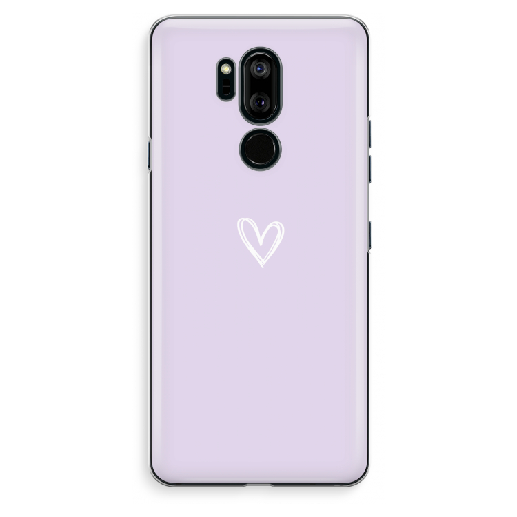 Small Heart Purple