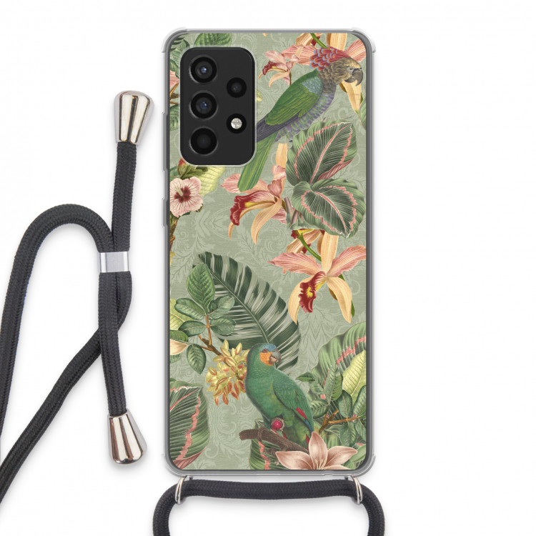 Perroquet de la jungle tropicale