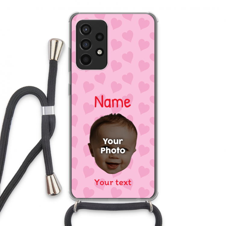 Personalized Face - Hearts N°2