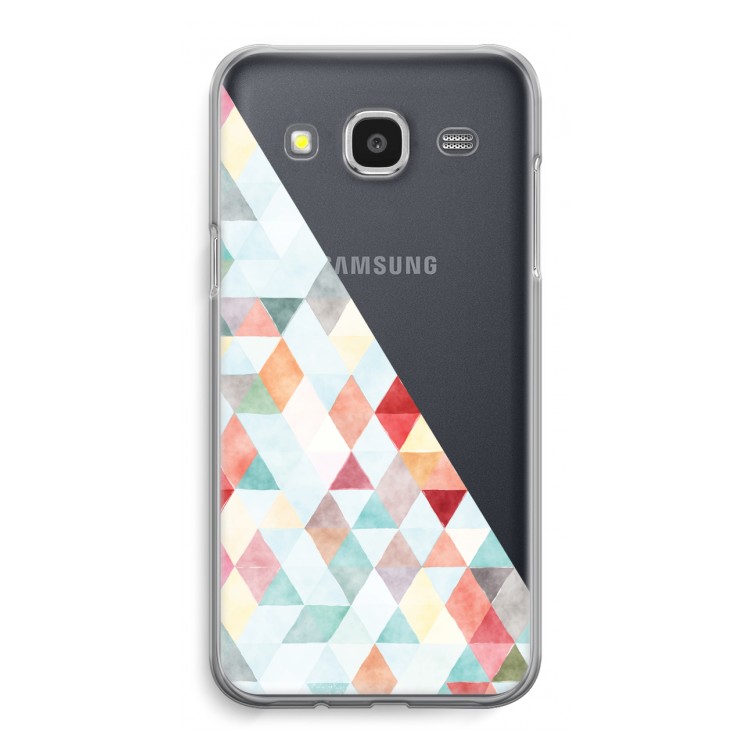 Coloured triangles pastel