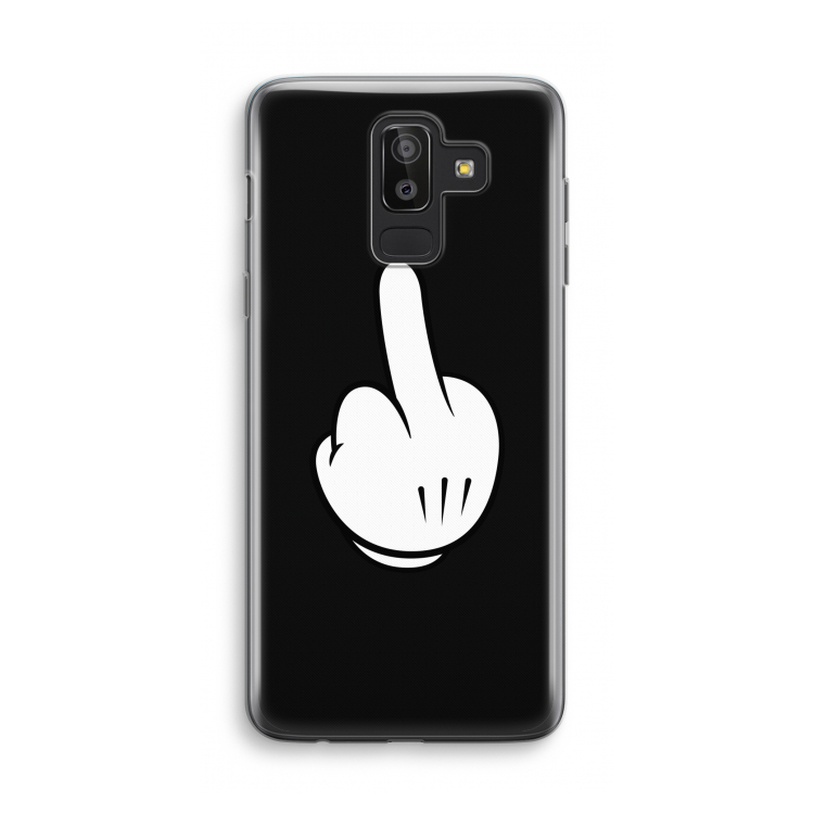 Middle finger black