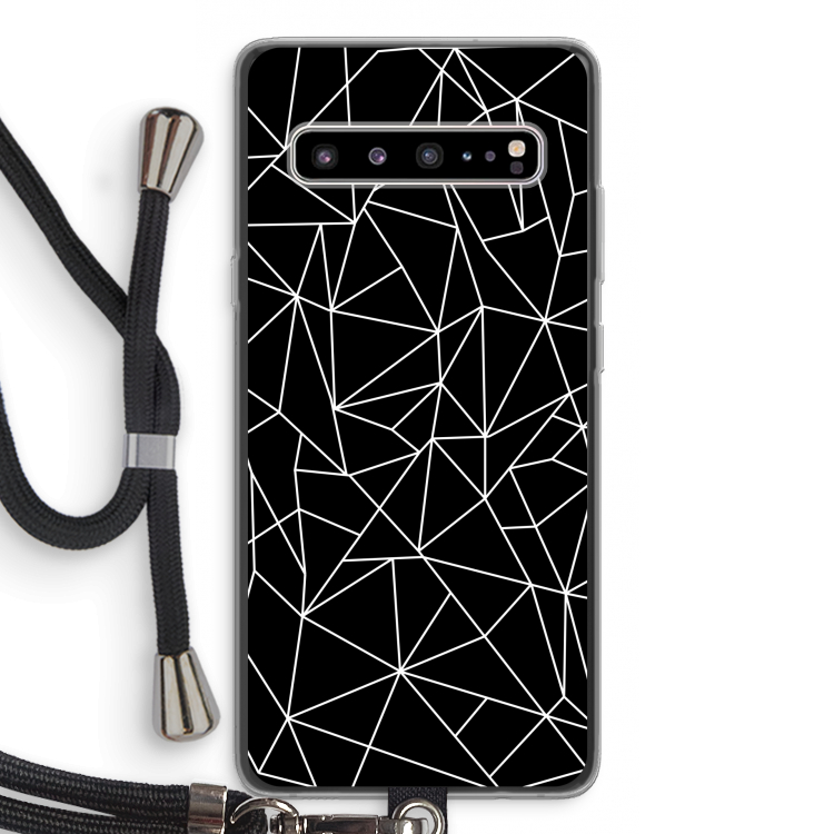 Geometric lines white