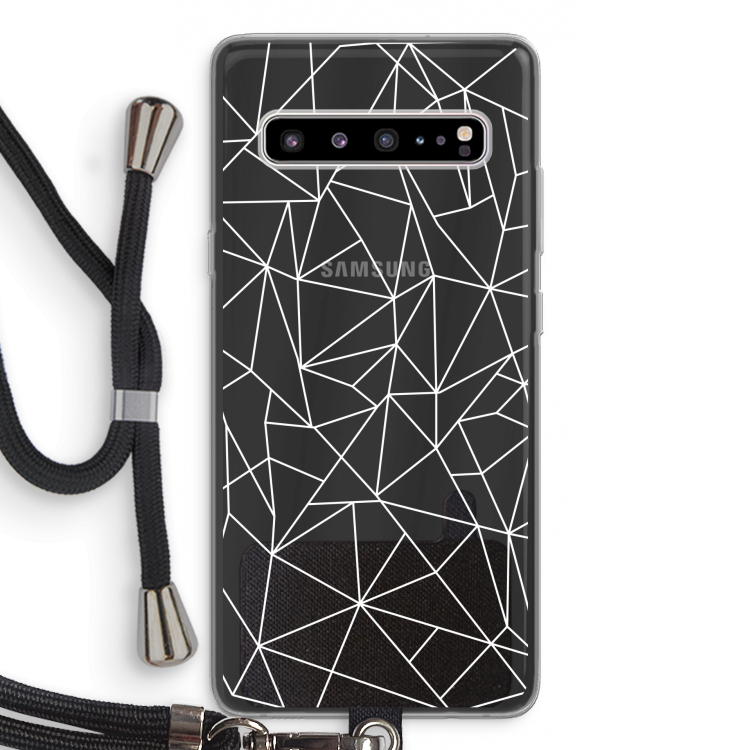 Geometric lines white