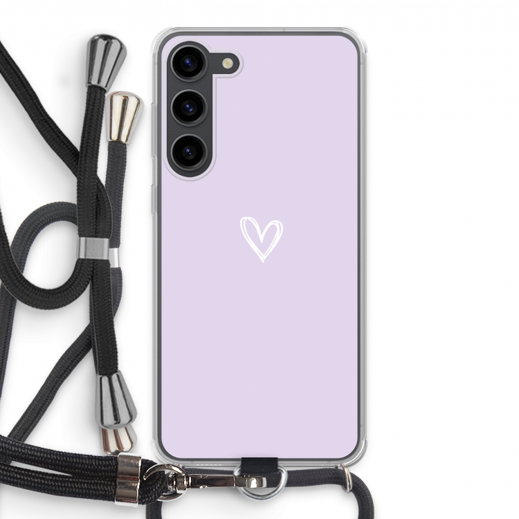 Small Heart Purple