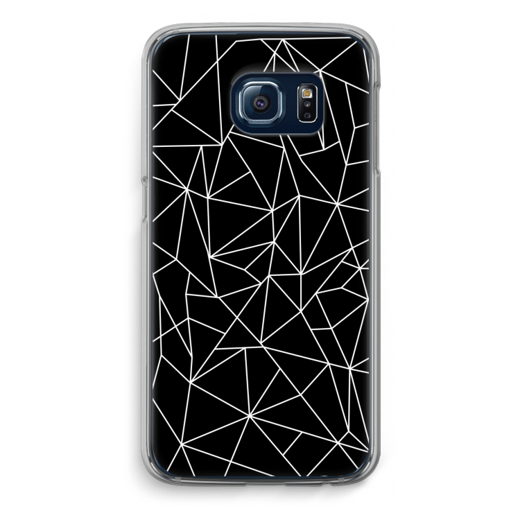 Geometric lines white