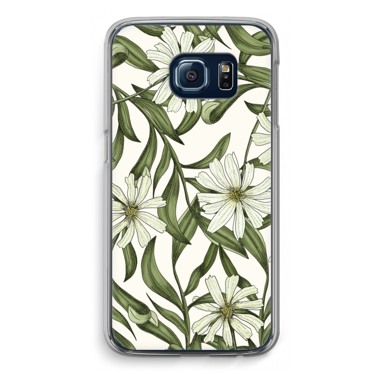 White flower pattern