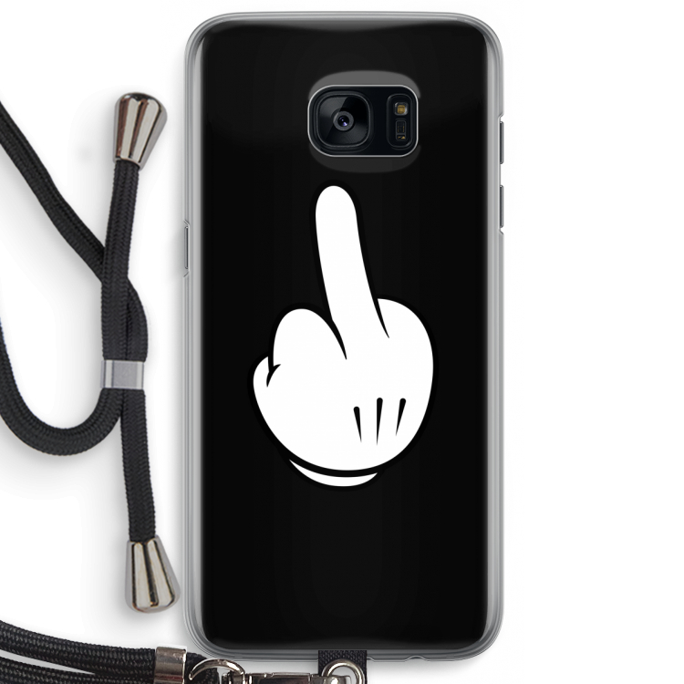 Middle finger black
