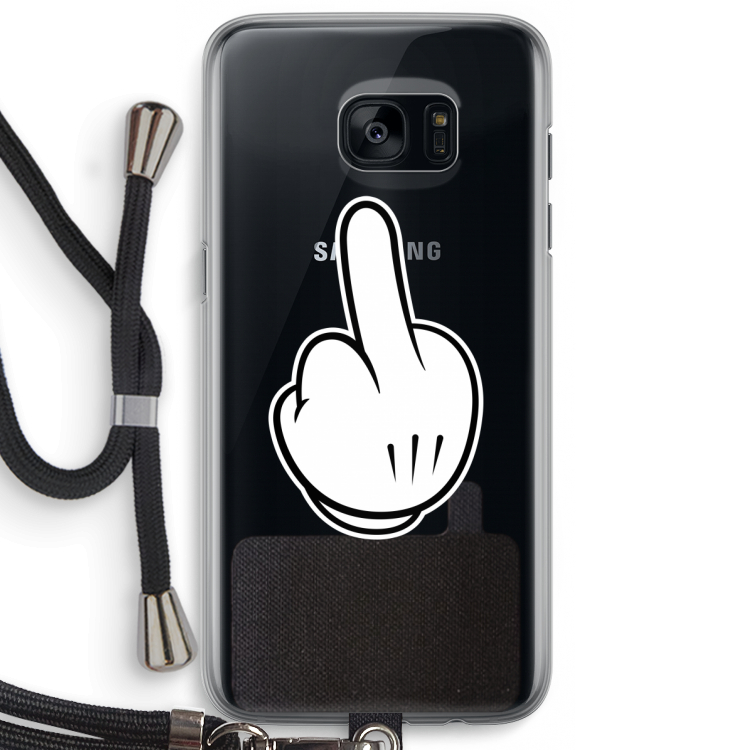 Middle finger black