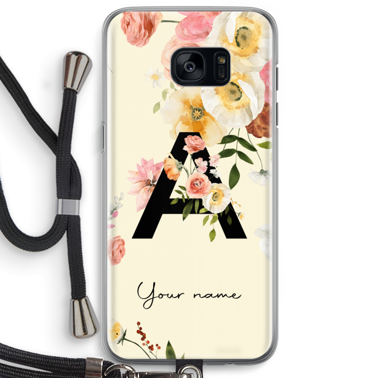 Flirty Flowers Monogram