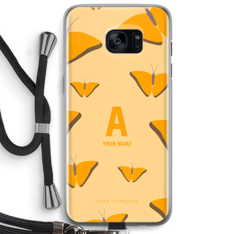 Amber Butterflies Monogram
