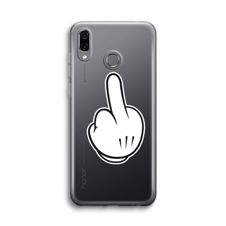 Middle finger black