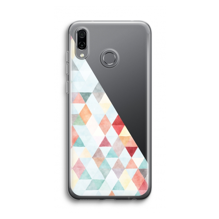 Coloured triangles pastel