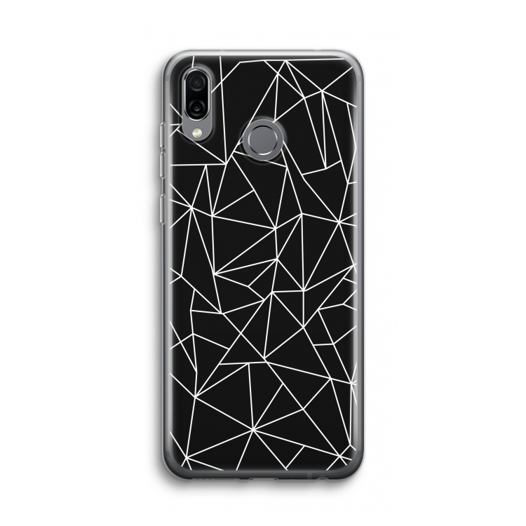 Geometric lines white