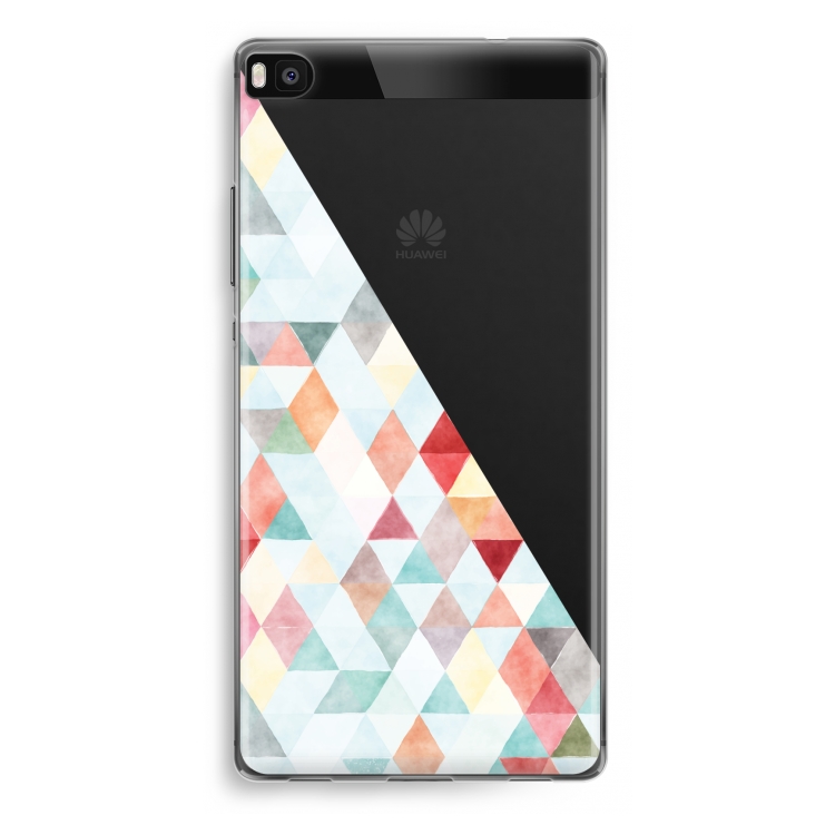 Coloured triangles pastel