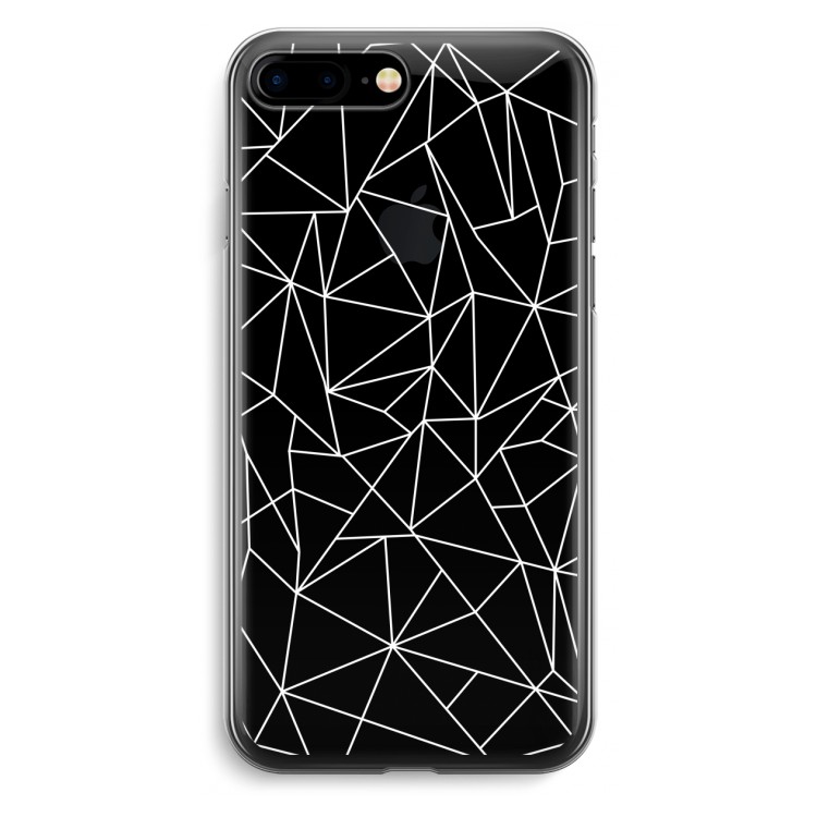 Geometric lines white