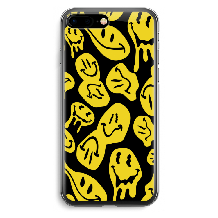 Melting smiley - Yellow