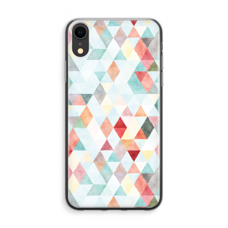 Triángulos color pastel