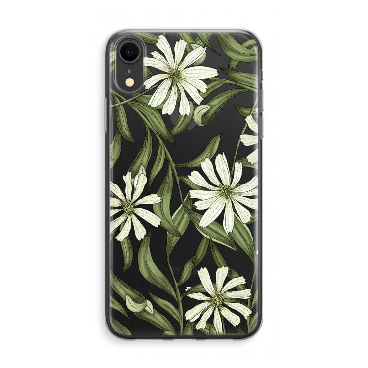 White flower pattern