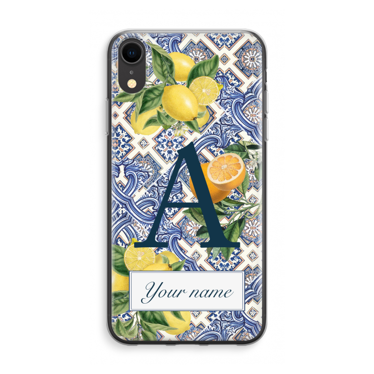 Monogram Blue tiles