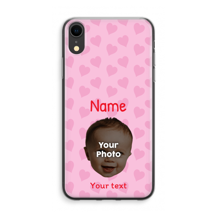 Personalized Face - Hearts N°2