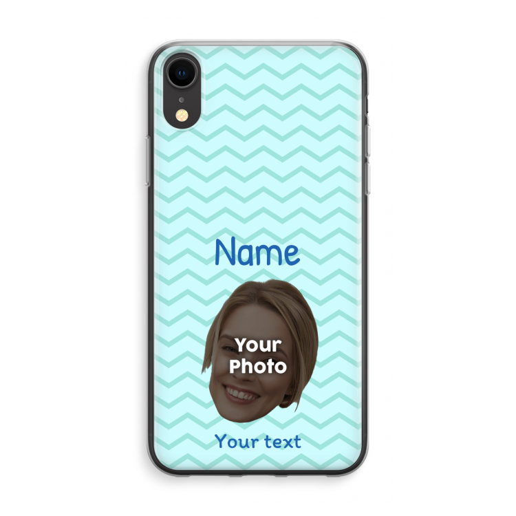 Personalized Face - Stripes Pattern
