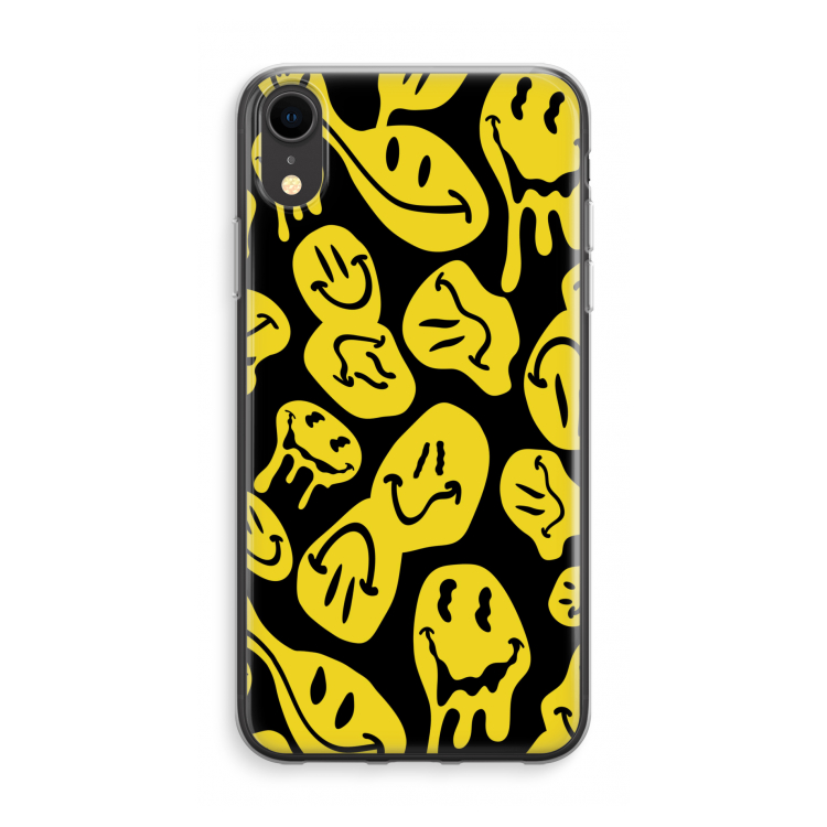 Carita sonriente que se derrite - Amarillo