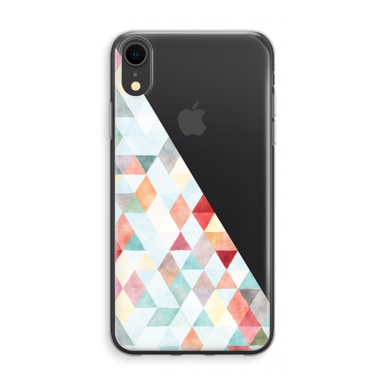 Triángulos color pastel