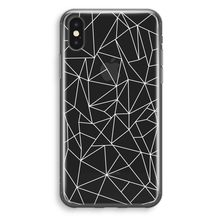 Geometric lines white