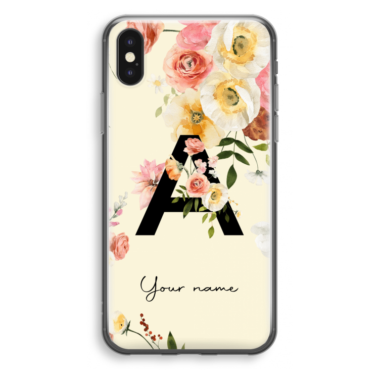 Flirty Flowers Monogram