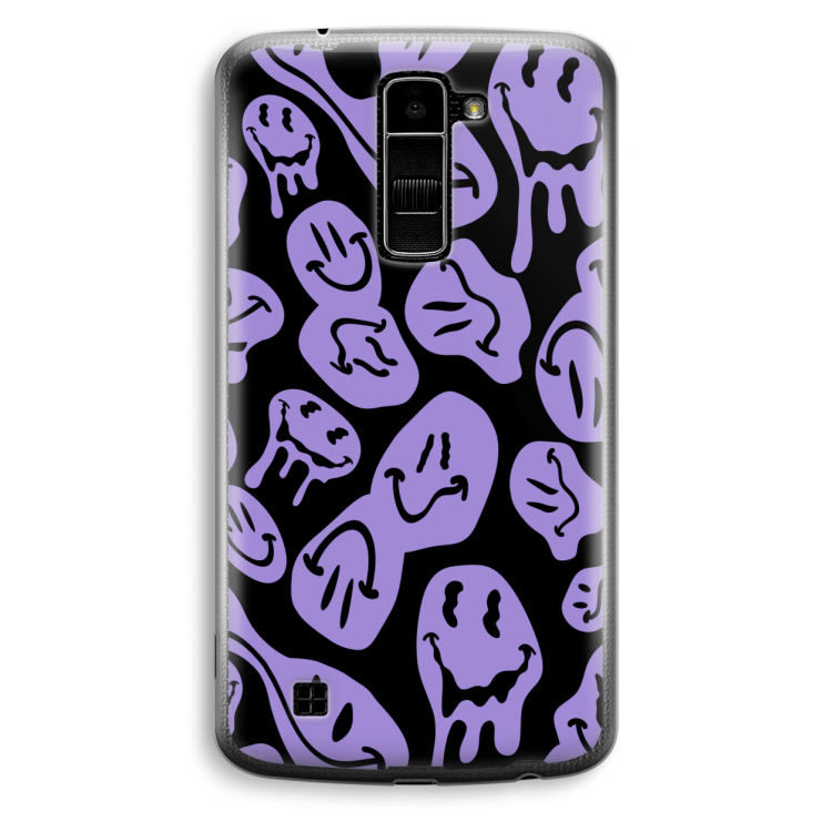 Melting Smiley - Purple