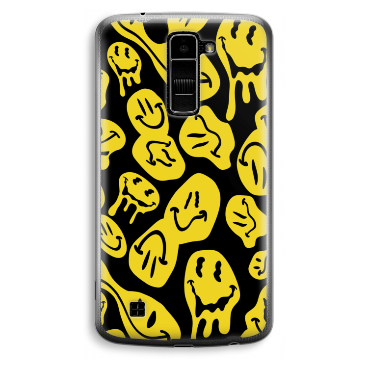 Melting smiley - Yellow