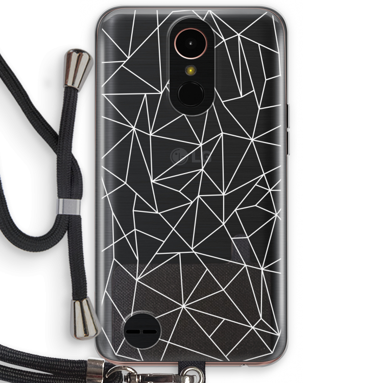 Lignes géométriques blanches