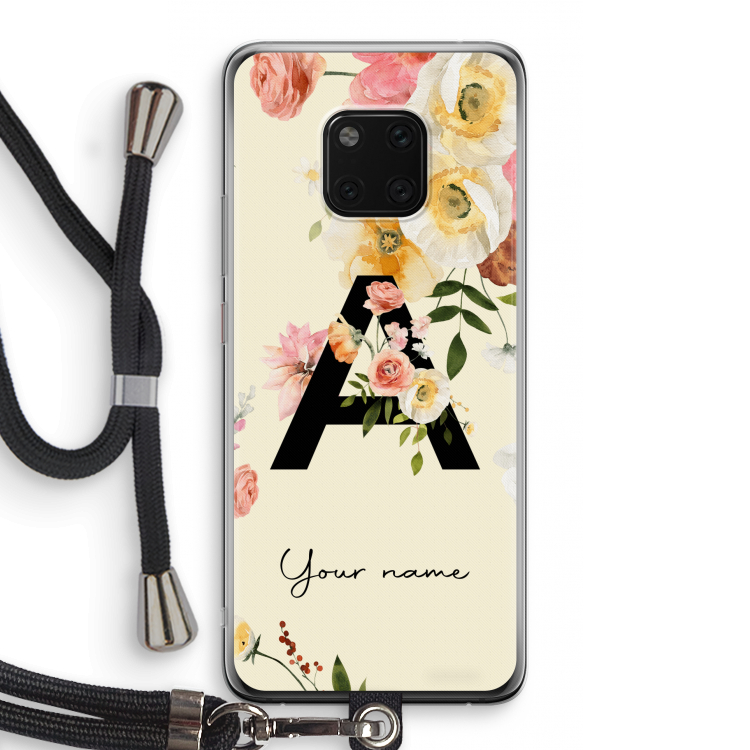 Flirty Flowers Monogram