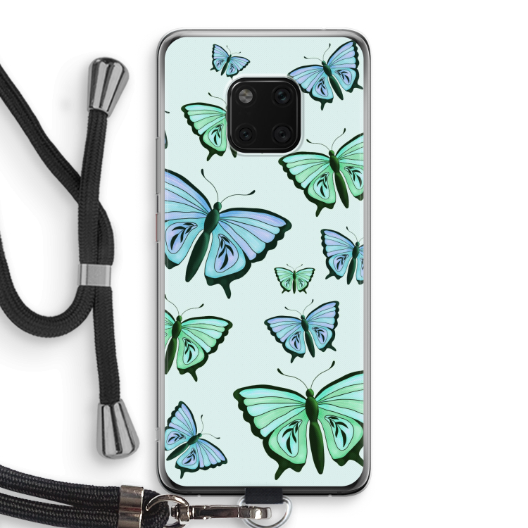 Blue & Green Butterflies