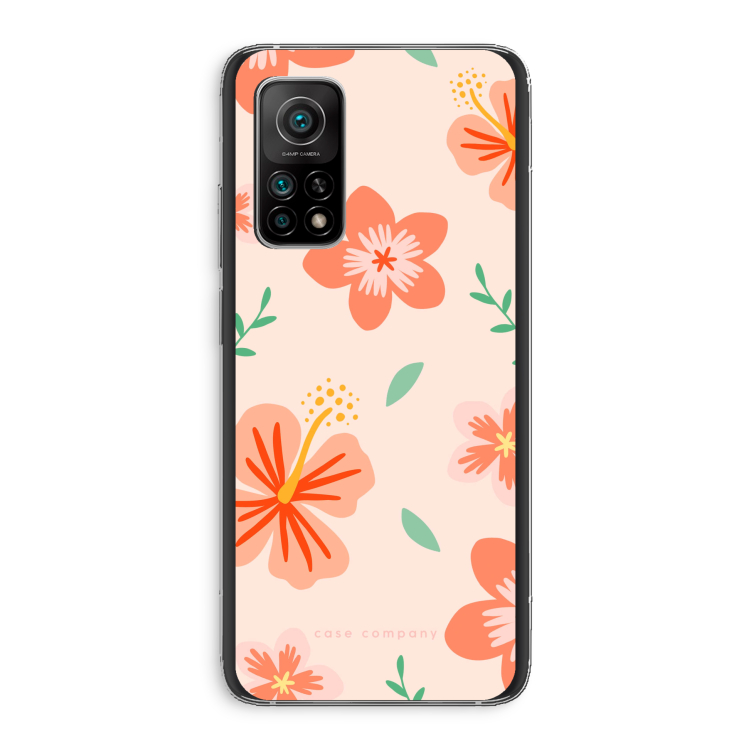 Tropical Pink Flowers