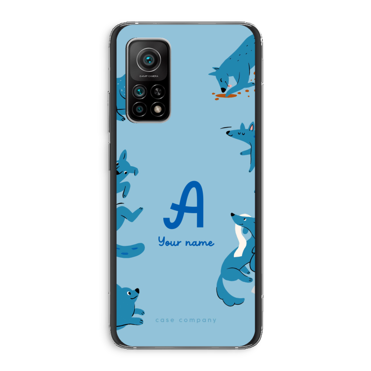 Playful Dogs Monogram