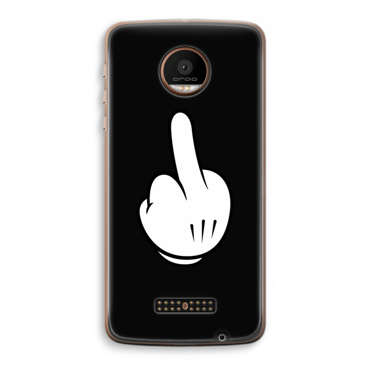 Middle finger black