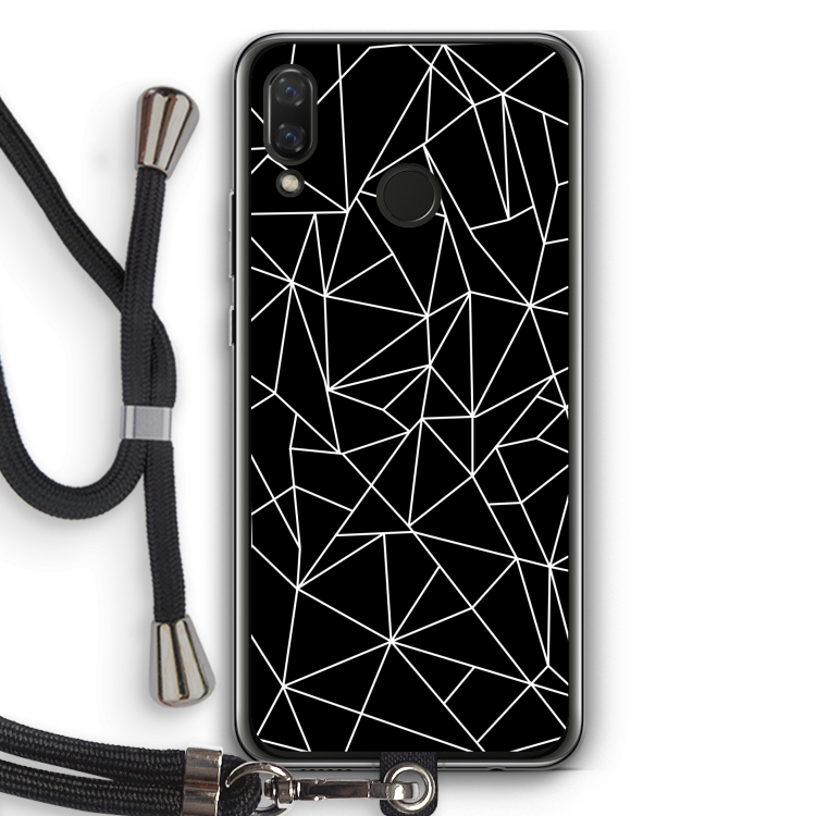 Geometric lines white