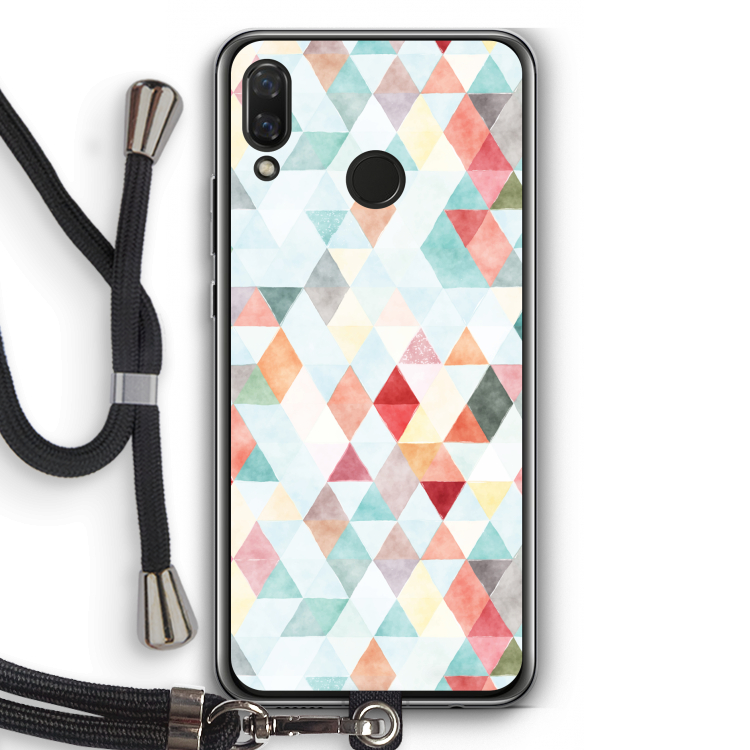 Coloured triangles pastel
