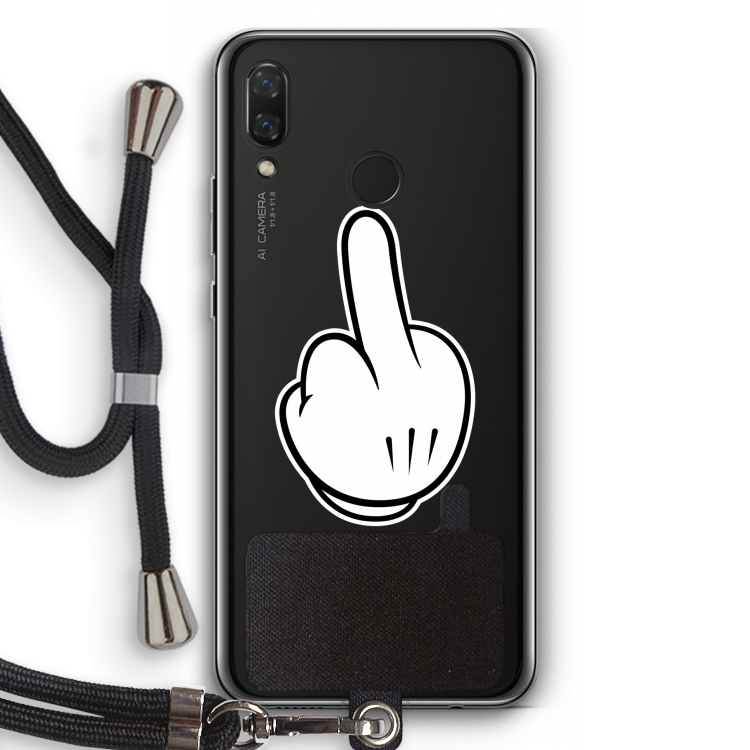 Middle finger black