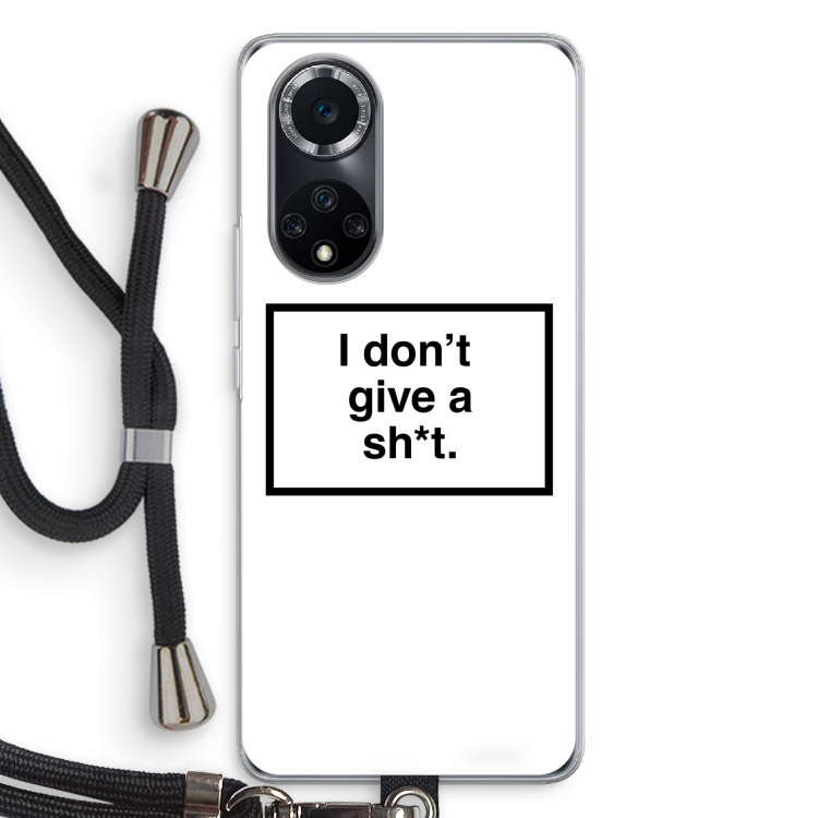 Don't give a shit
