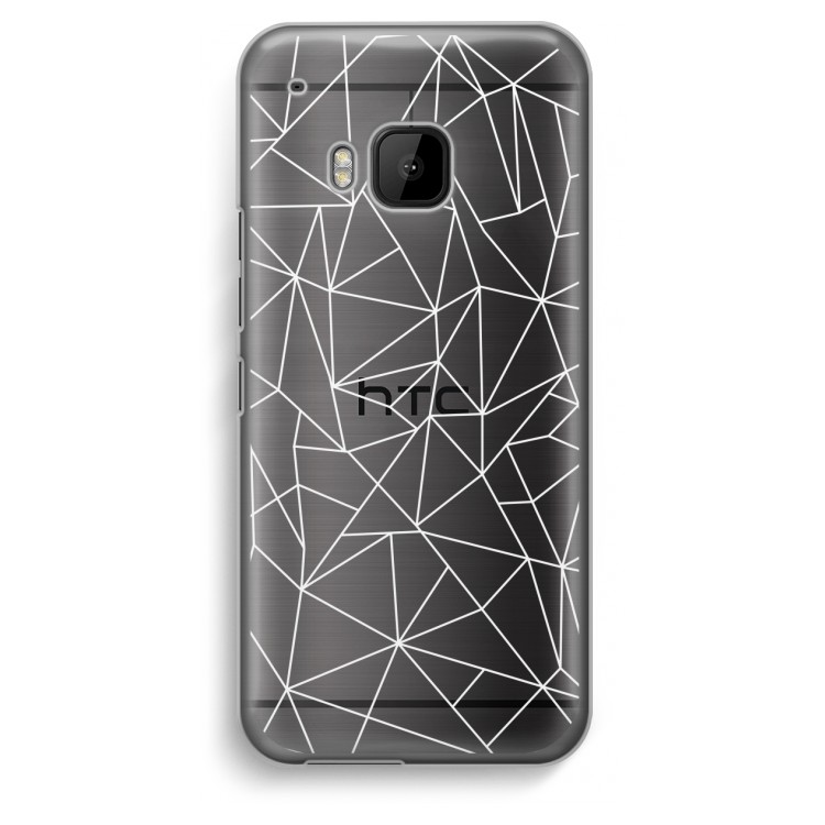 Geometric lines white