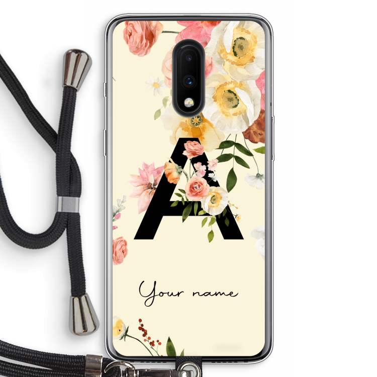 Flirty Flowers Monogram