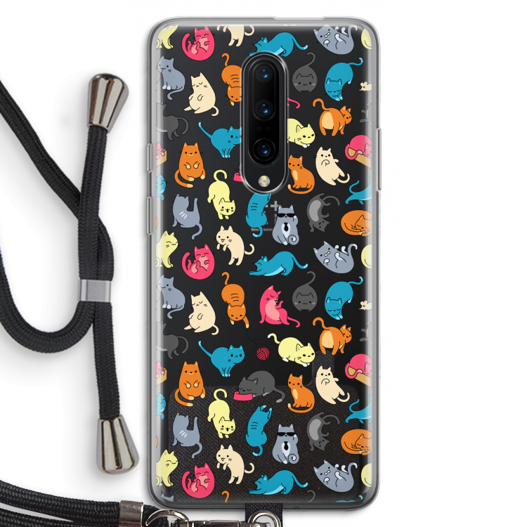 Colourful cats