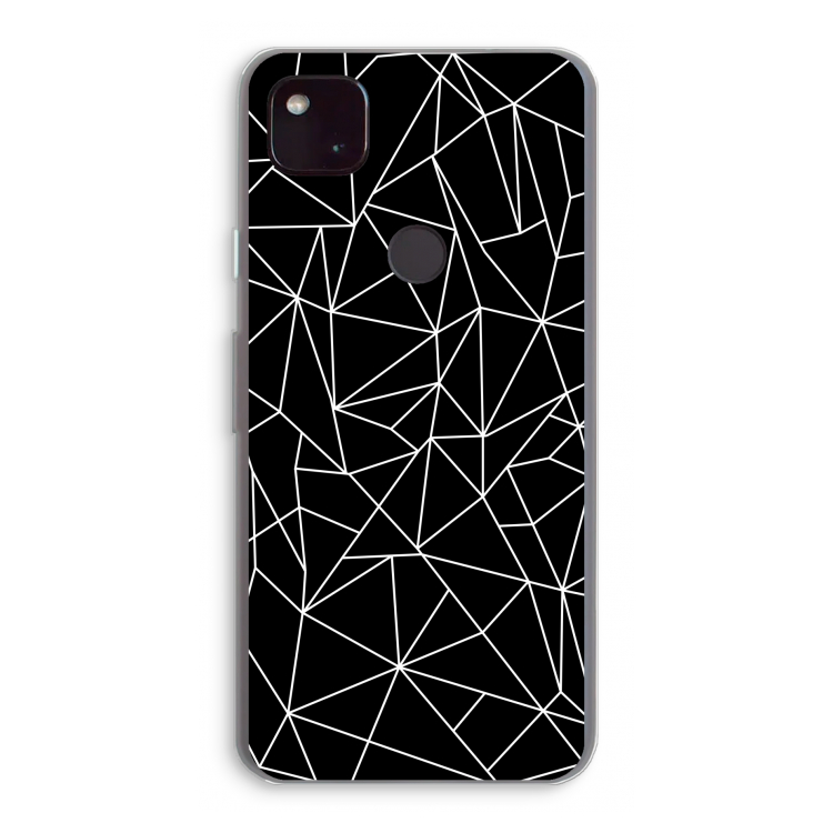 Geometric lines white